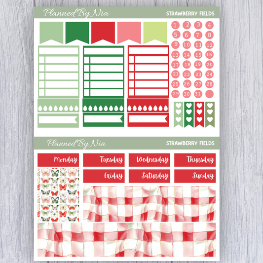 Strawberry Fields Mini Weekly Kit